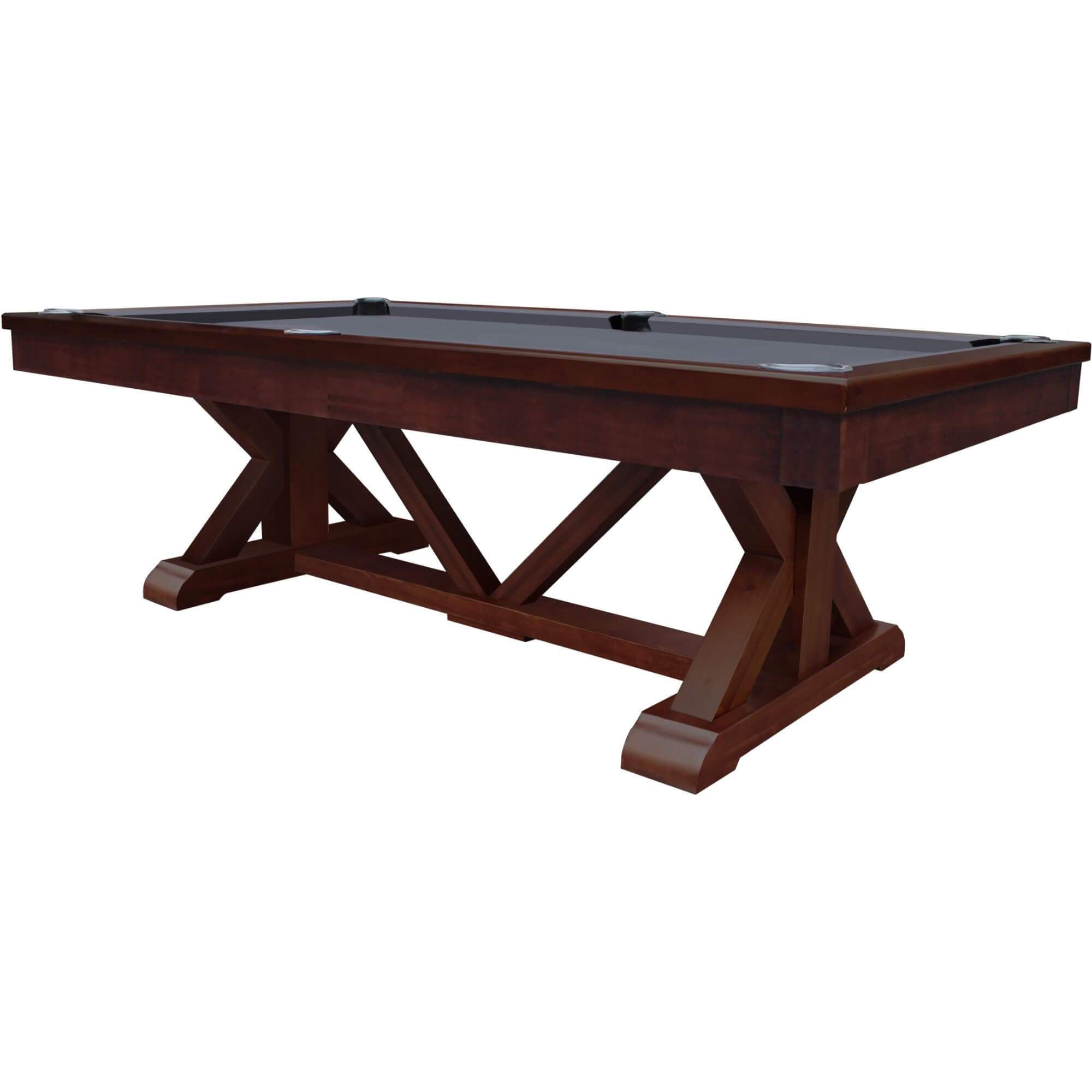 Playcraft Brazos River Slate Pool Table Optional Dining Top