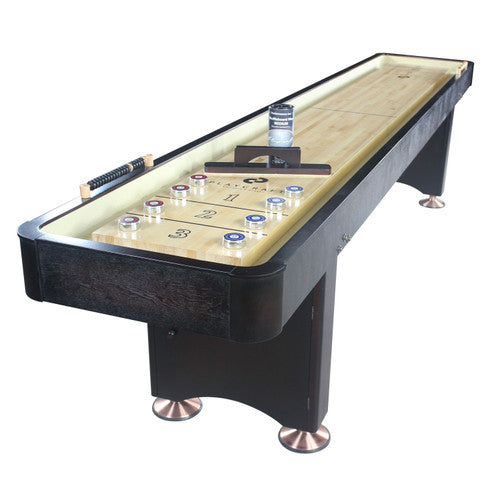 Playcraft Georgetown 12' Shuffleboard Table in Espresso