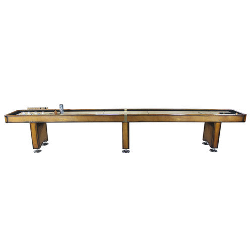 Playcraft Georgetown 16' Shuffleboard Table in Honey Oak