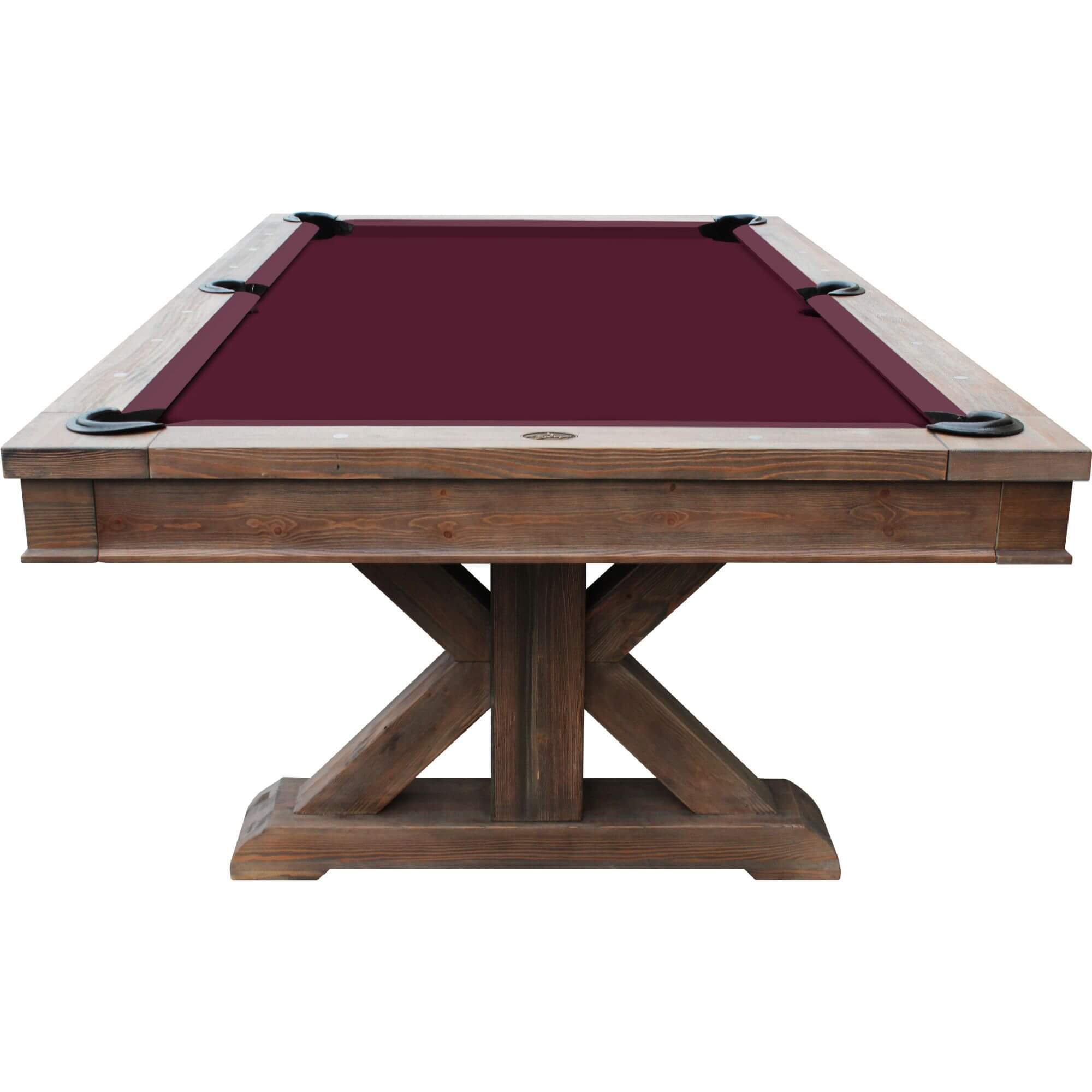 Playcraft Brazos River Slate Pool Table Optional Dining Top