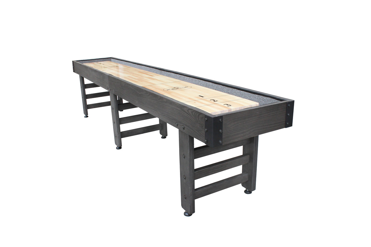 Playcraft 14' Saybrook Shuffleboard Table in Weathered Midnight