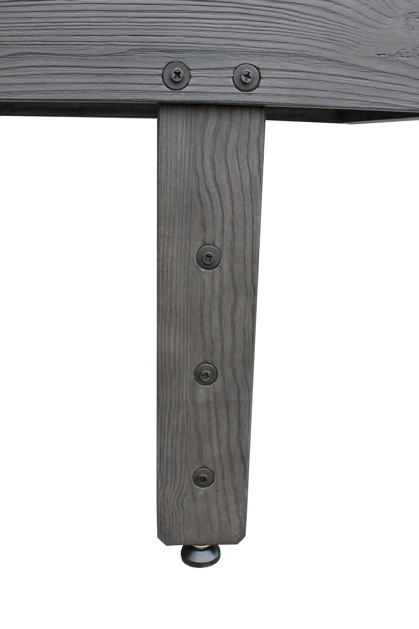 Playcraft 16' Saybrook Shuffleboard Table in Weathered Midnight