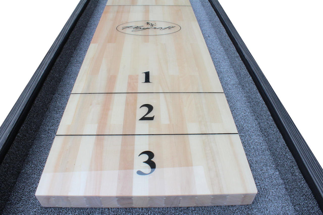 Playcraft 16' Saybrook Shuffleboard Table in Weathered Midnight