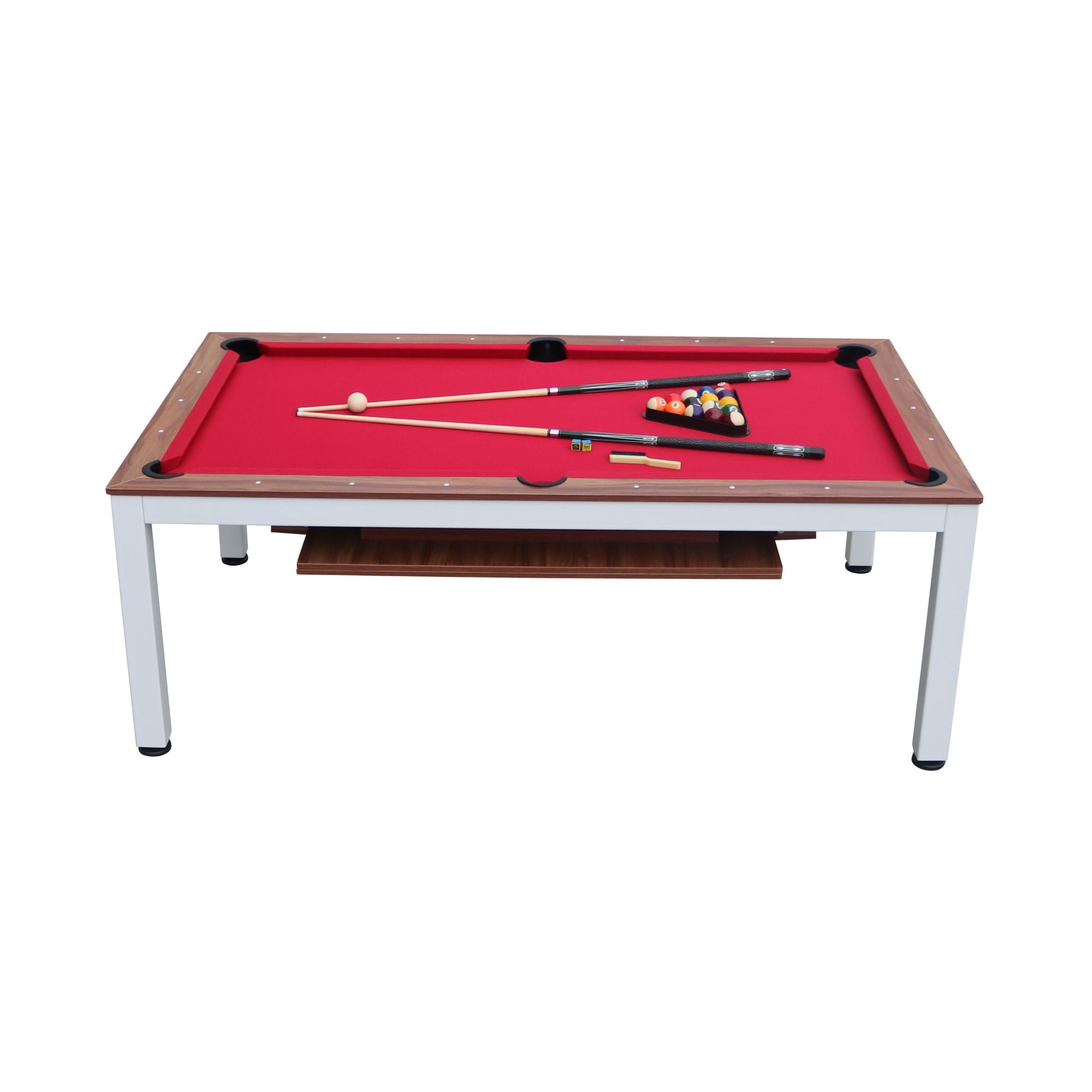 Playcraft Glacier 7' Pool Table with Dining Top