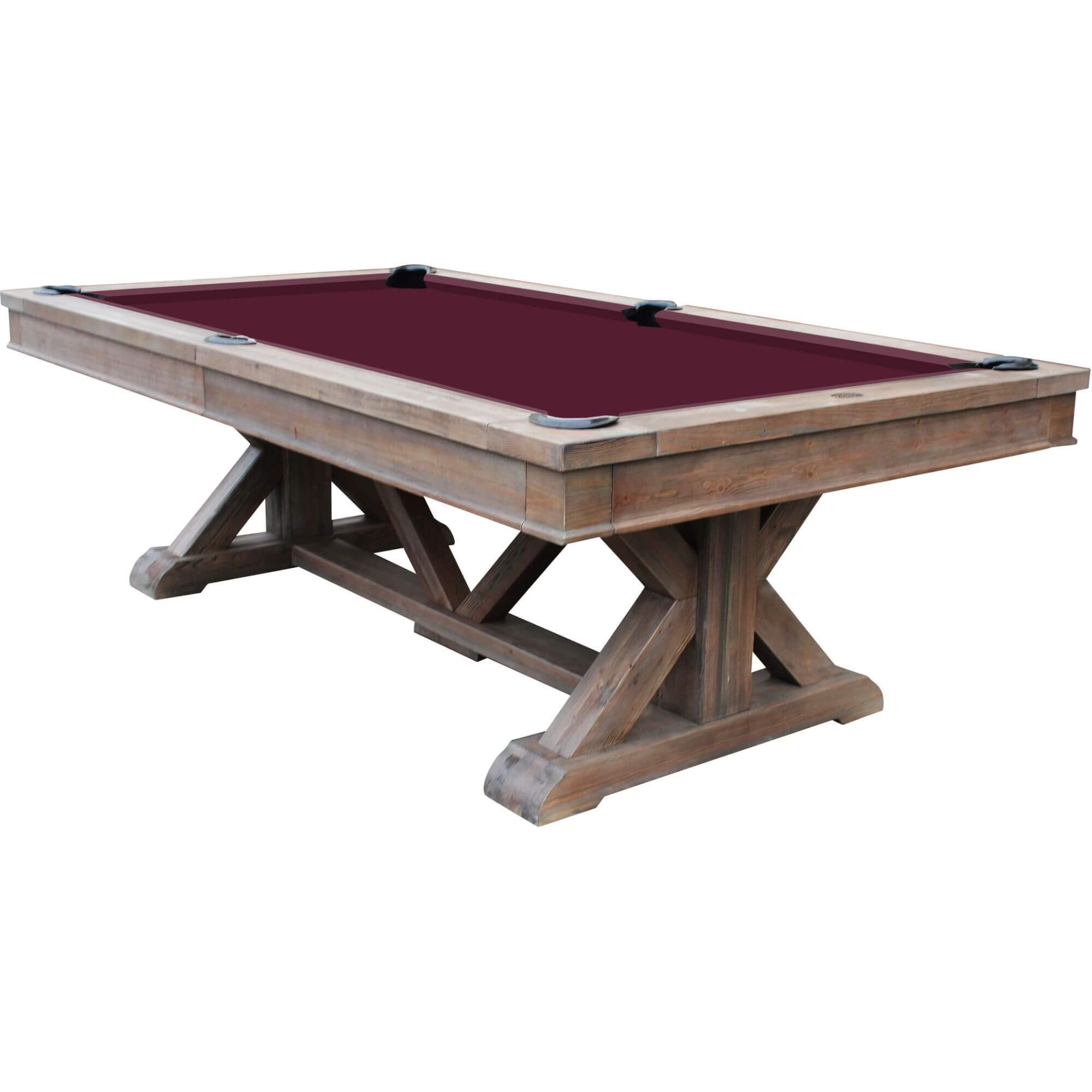 Playcraft Brazos River Slate Pool Table Optional Dining Top