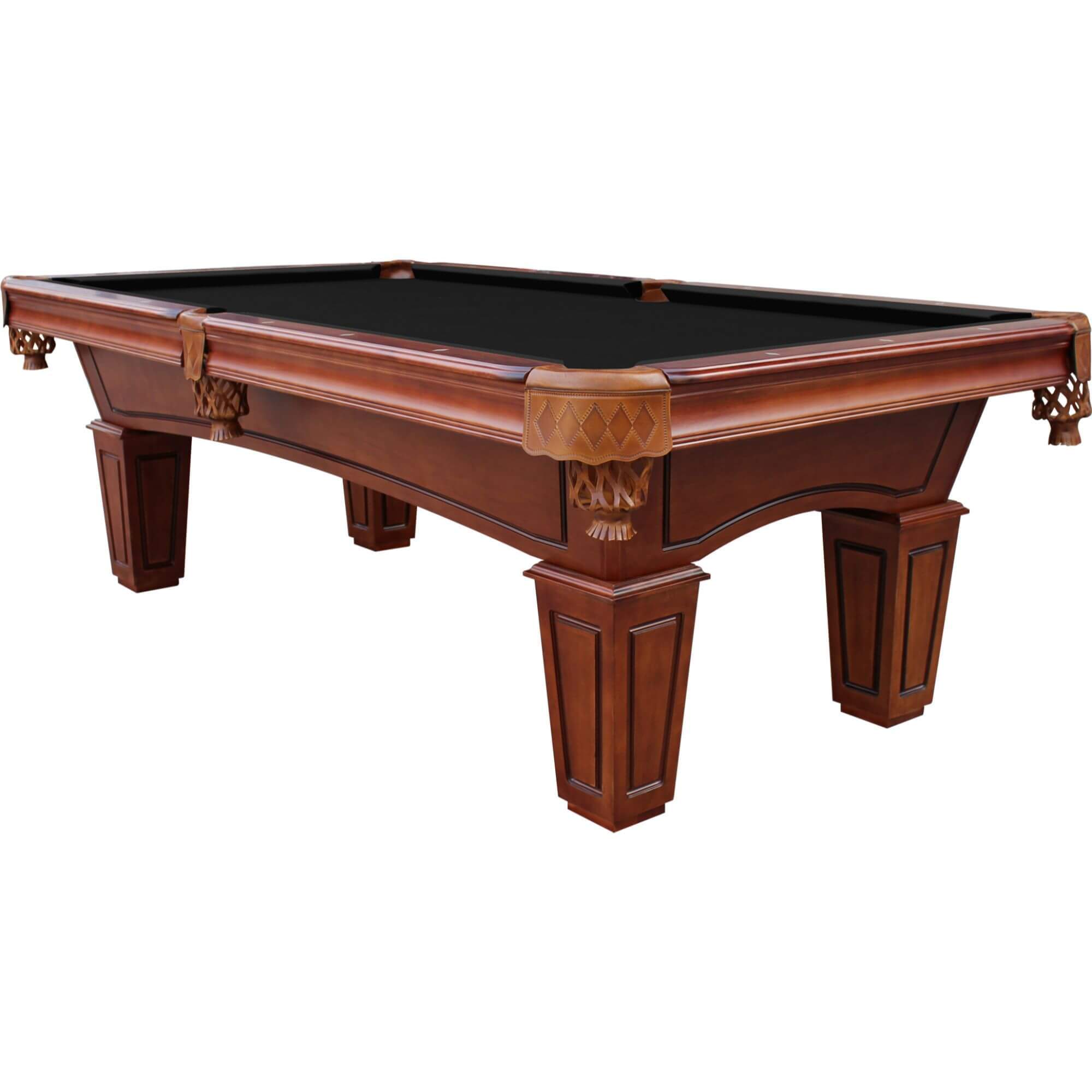 Playcraft St. Lawrence 8' Slate Pool Table with Drop Pockets