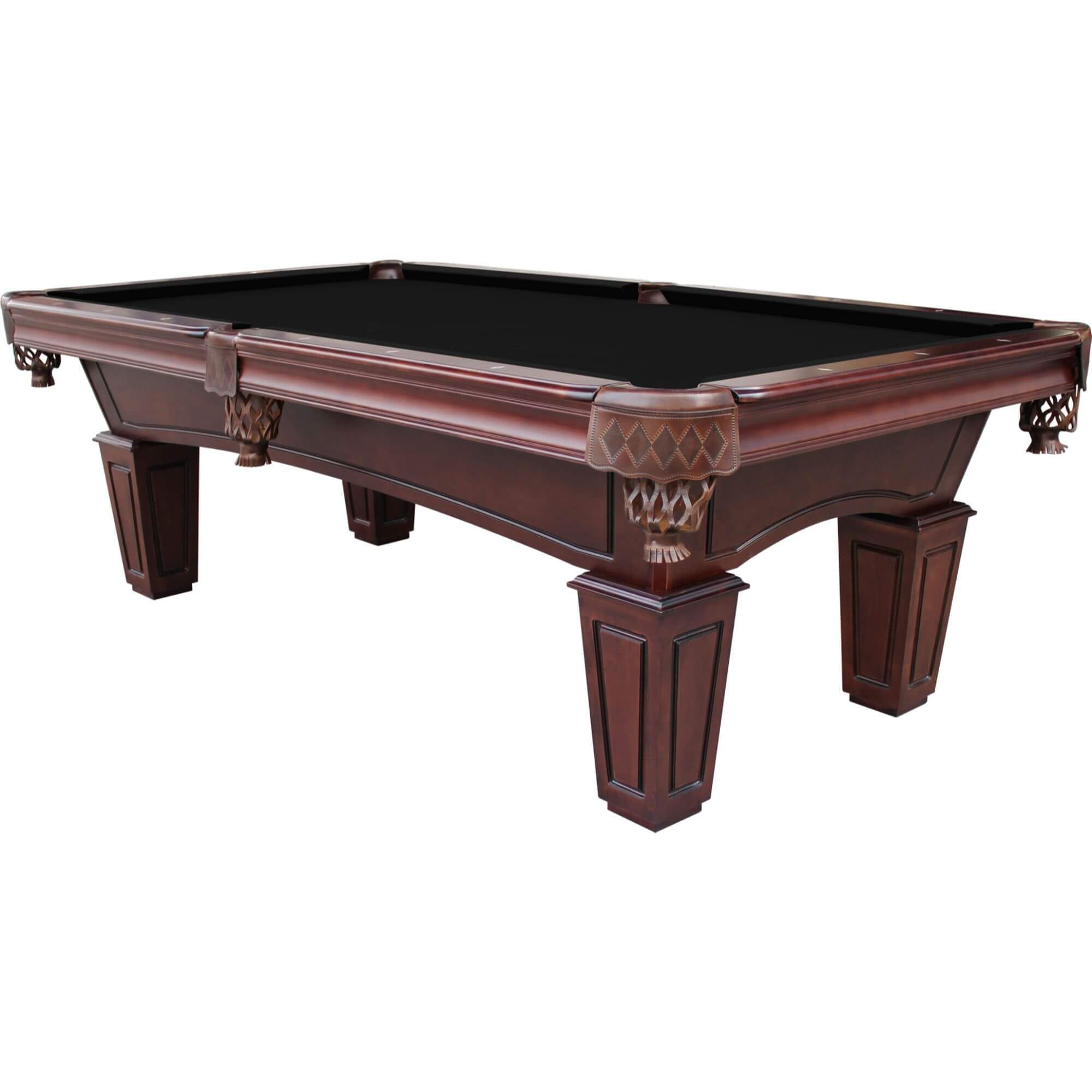 Playcraft St. Lawrence 8' Slate Pool Table with Drop Pockets