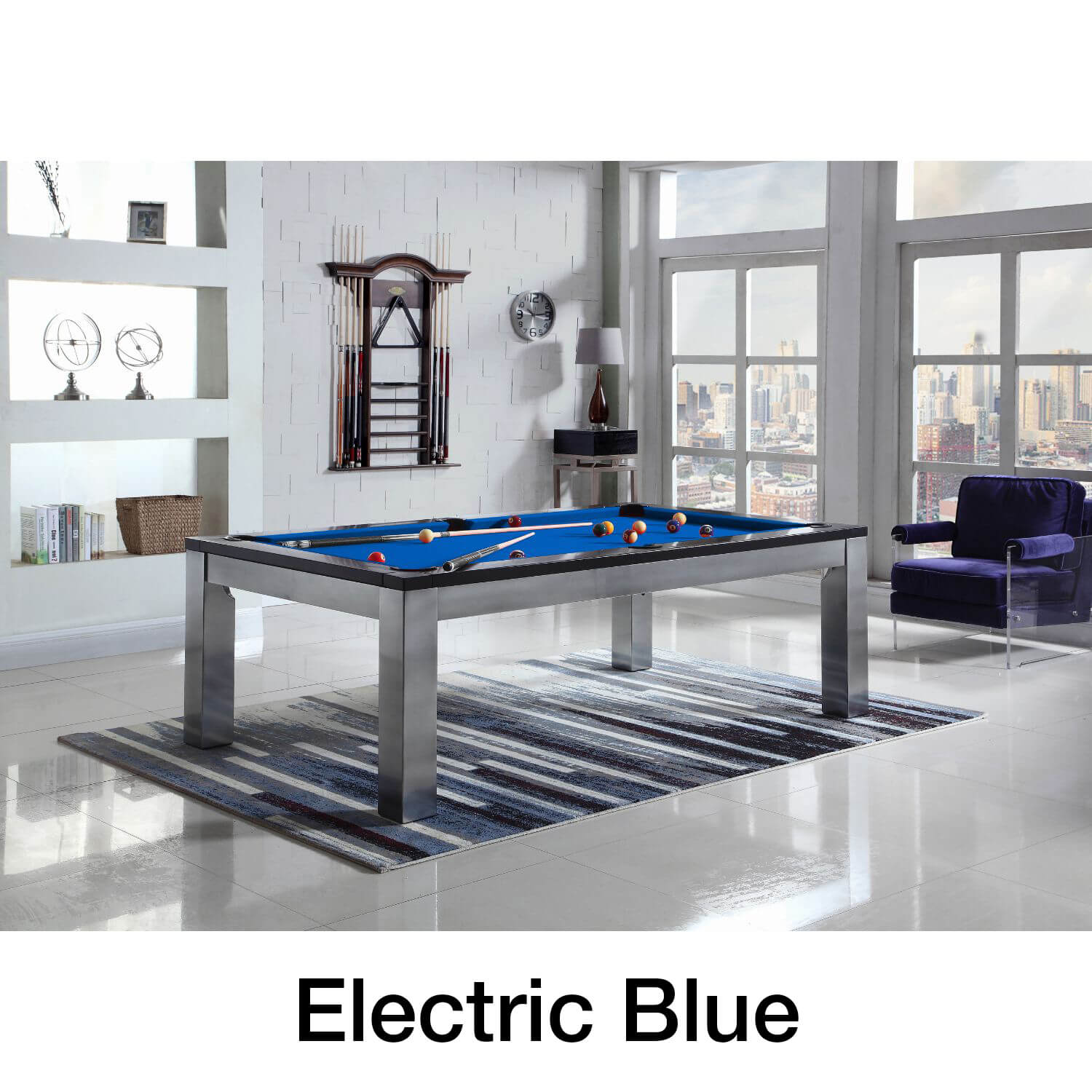 Playcraft Monaco Slate Pool Table with Dining Top