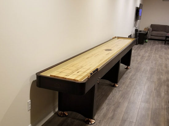 Playcraft Georgetown 14' Shuffleboard Table in Espresso