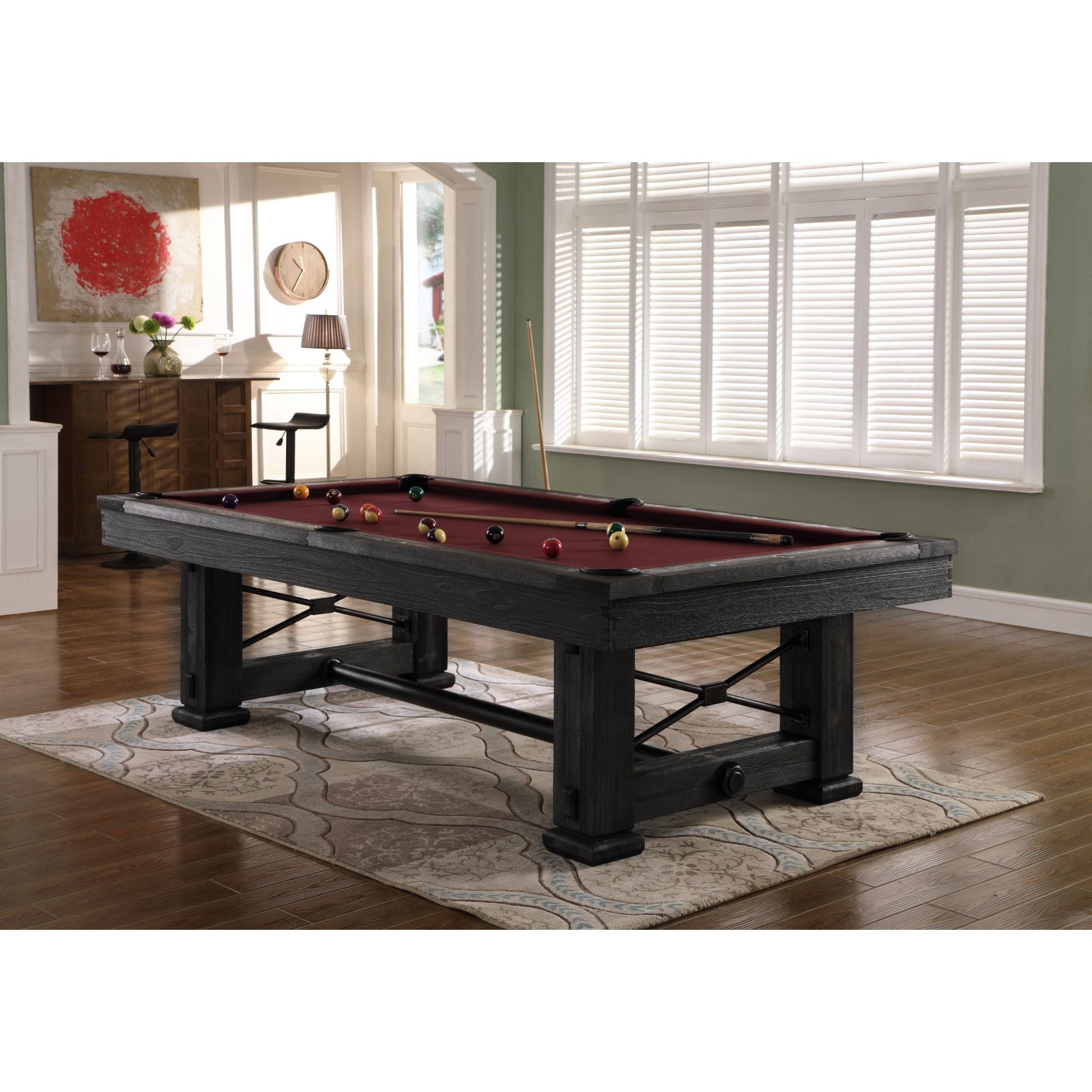 Playcraft Rio Grande Slate Pool Table with Dining Top